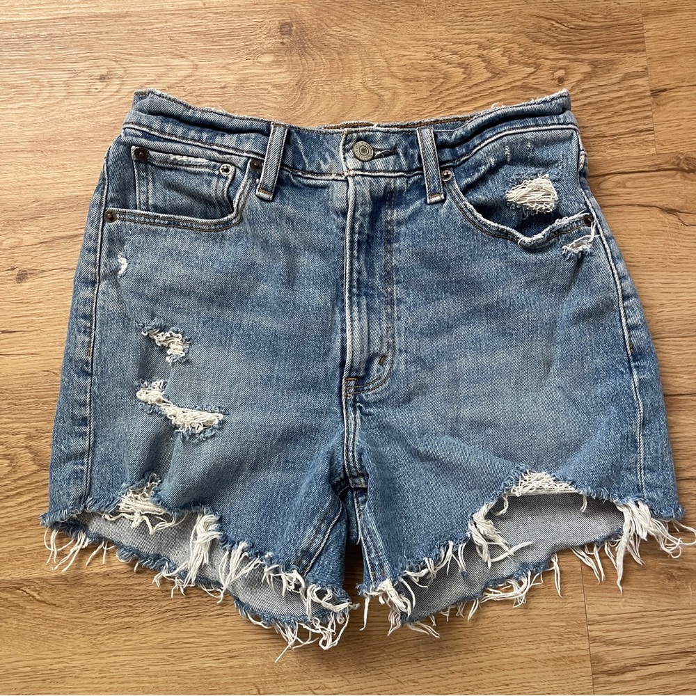 Abercrombie Jean Shorts Size 26